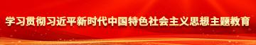 女人艹逼网站学习贯彻习近平新时代中国特色社会主义思想主题教育